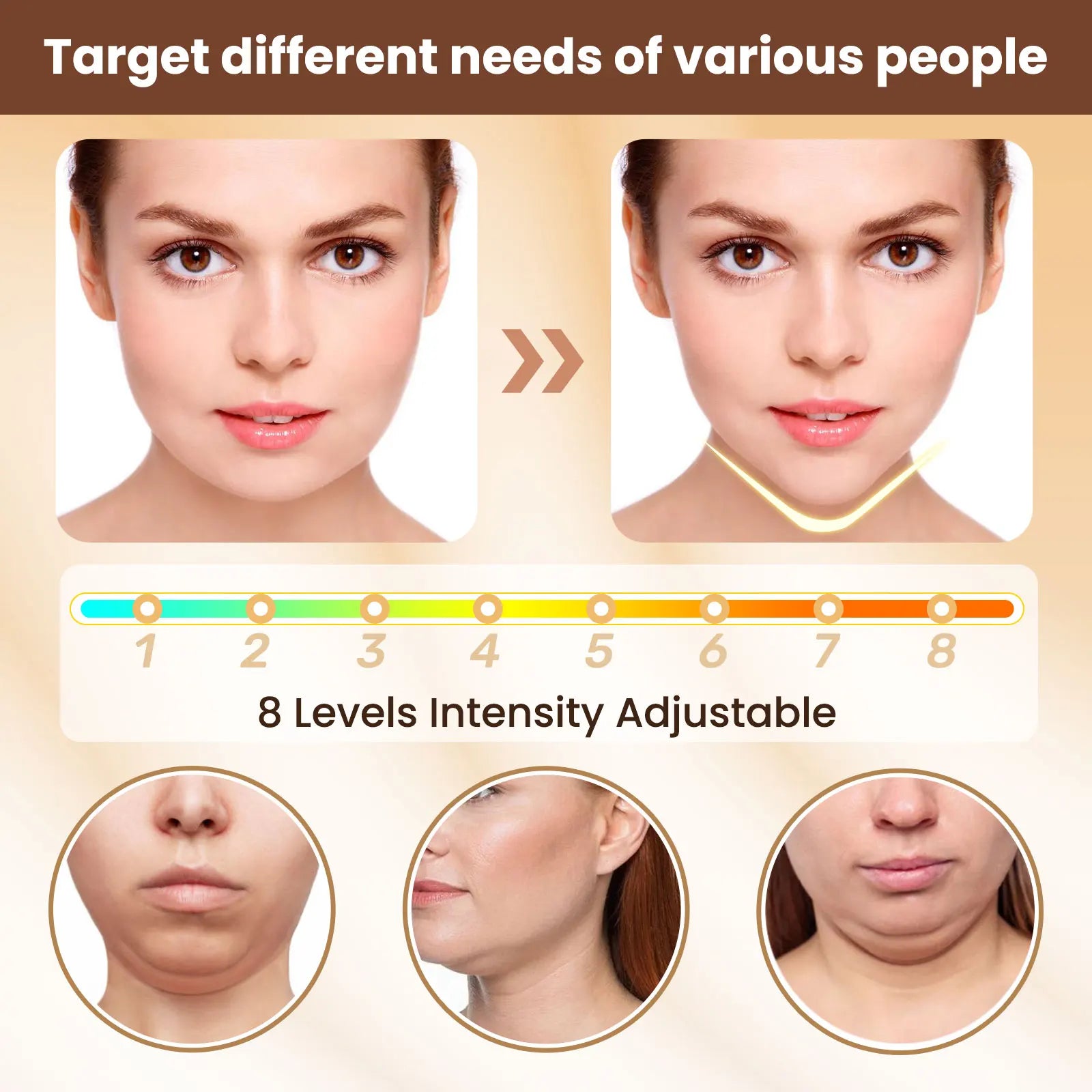 SculptLift Pro™ – Appareil Premium EMS Liftant pour le Visage | Raffermissant & Soin Haute Performance
