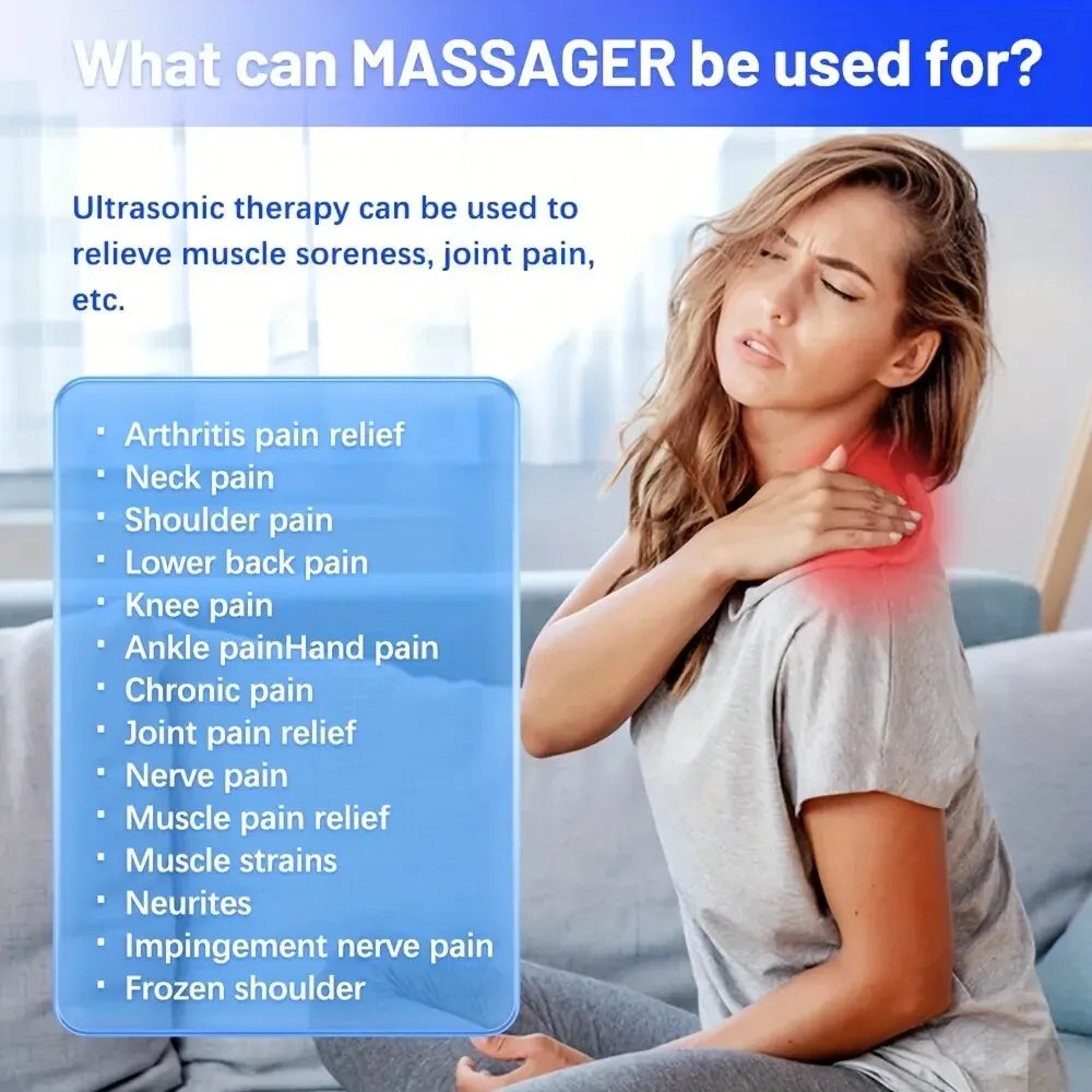 ✨ NeckPulse Pro™ | Masseur EMS avec Télécommande