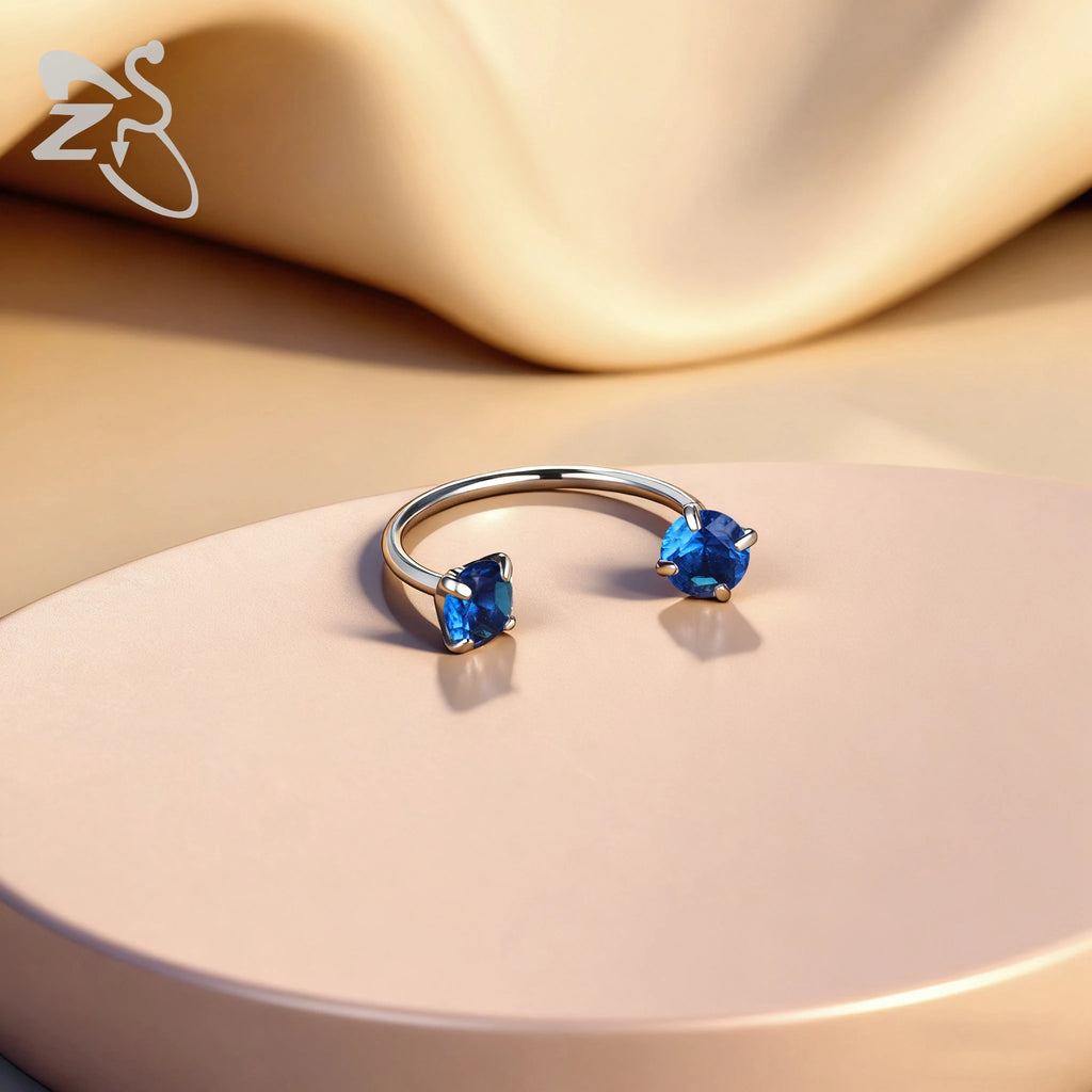 Collection Prestige™ – Piercing Fer à Cheval en Titane G23 avec Cristaux CZ Colorés