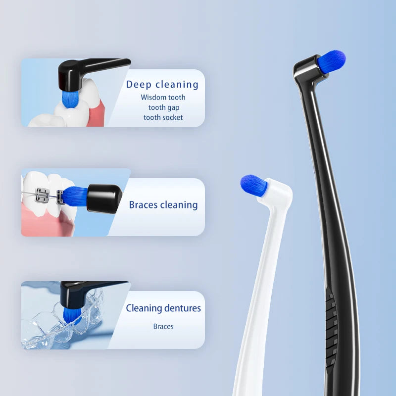 🦷 Brosse Dentaire Expert pour Appareil & Implants – Ultra Douce ✨