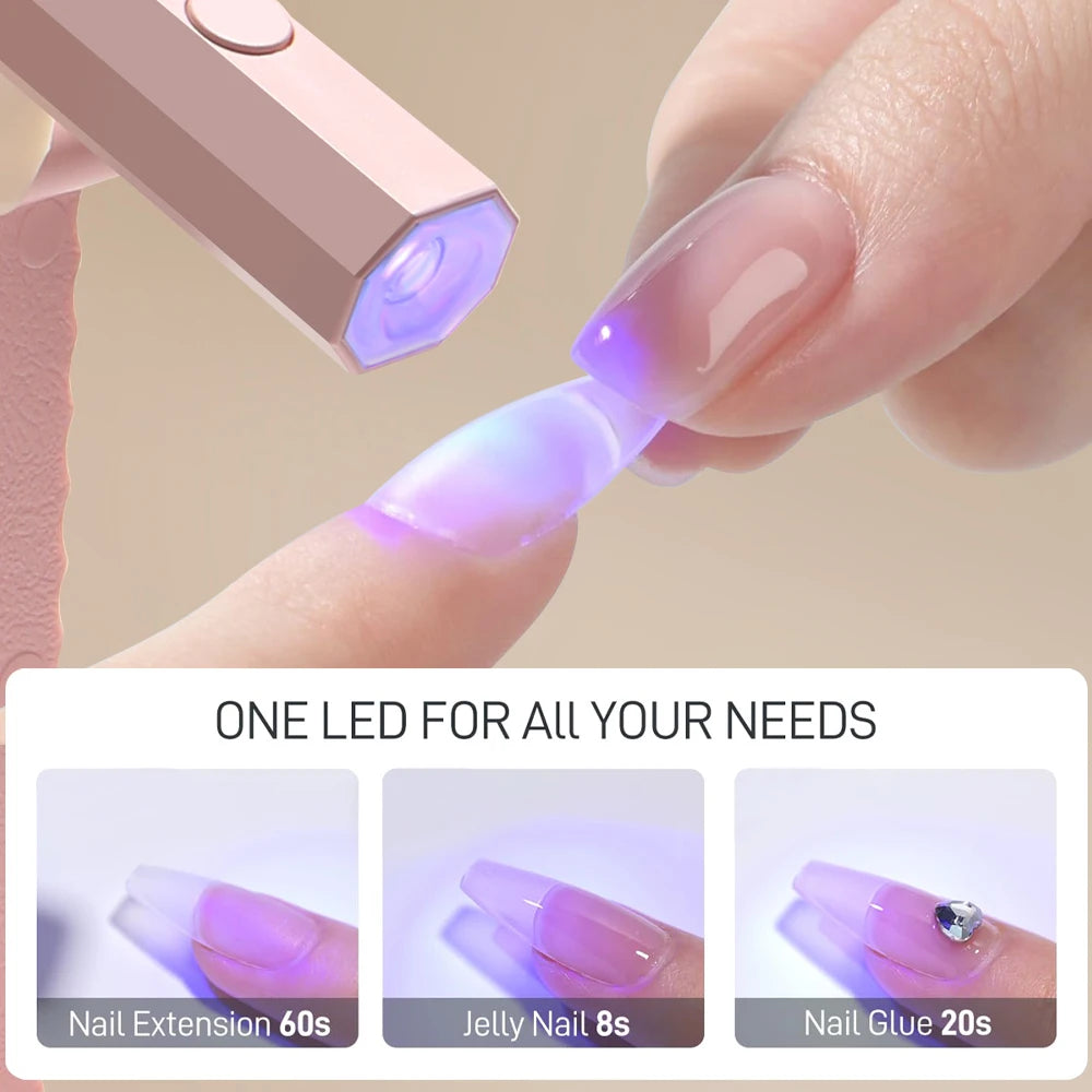✨ Lampe UV LED Rechargeable pour Ongles en Gel