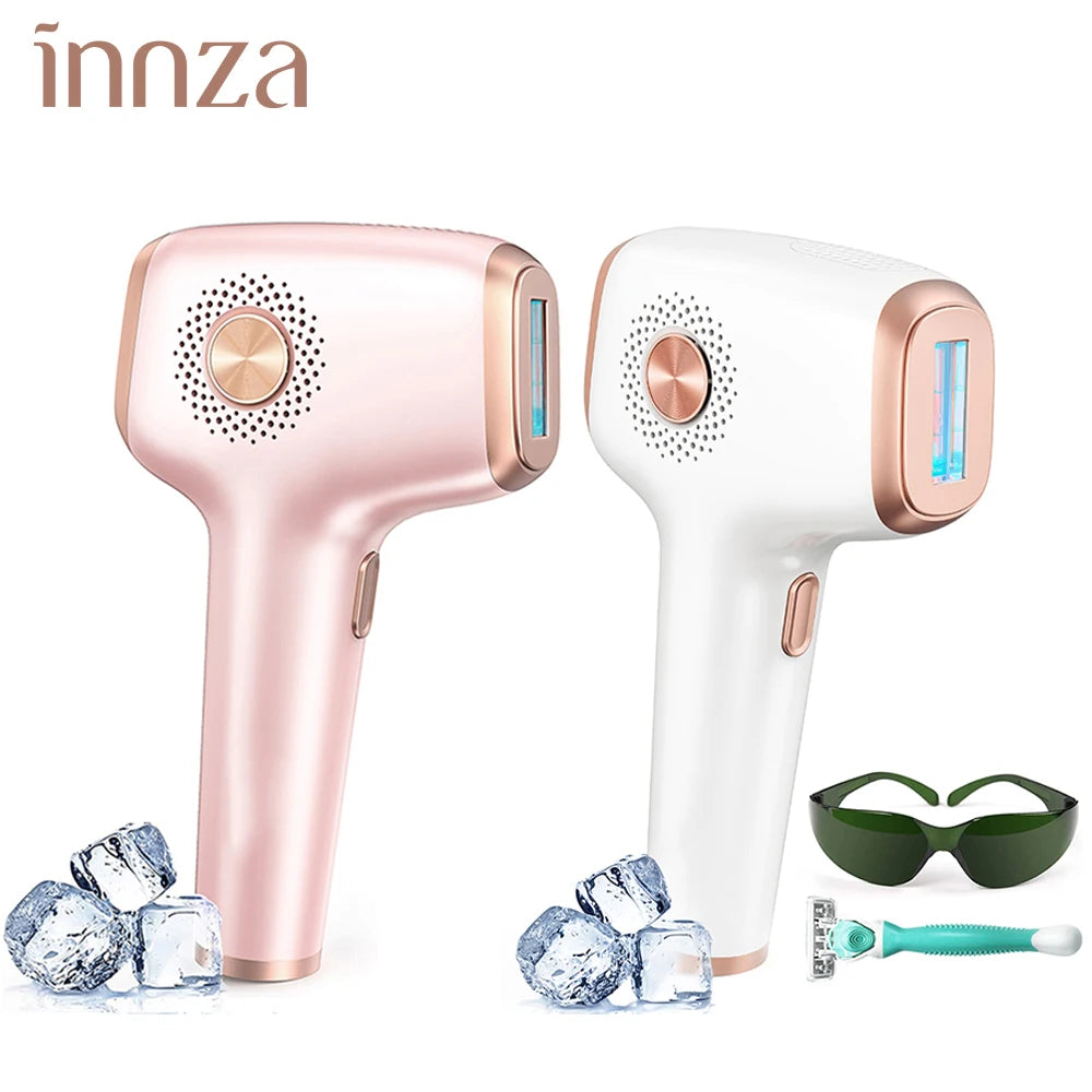 ✨ SilkSkin IPL Pro™ – Épilateur Laser IPL Premium à Refroidissement Glacé