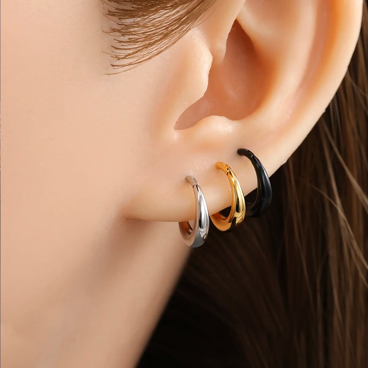 Anneau Clicker 316L Haut de Gamme – Piercing pour Nez, Septum, Cartilage et Oreille