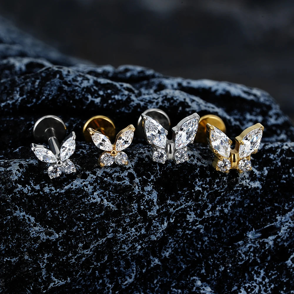 Papillon Prestige™ – Bijou de Piercing Haute Finition