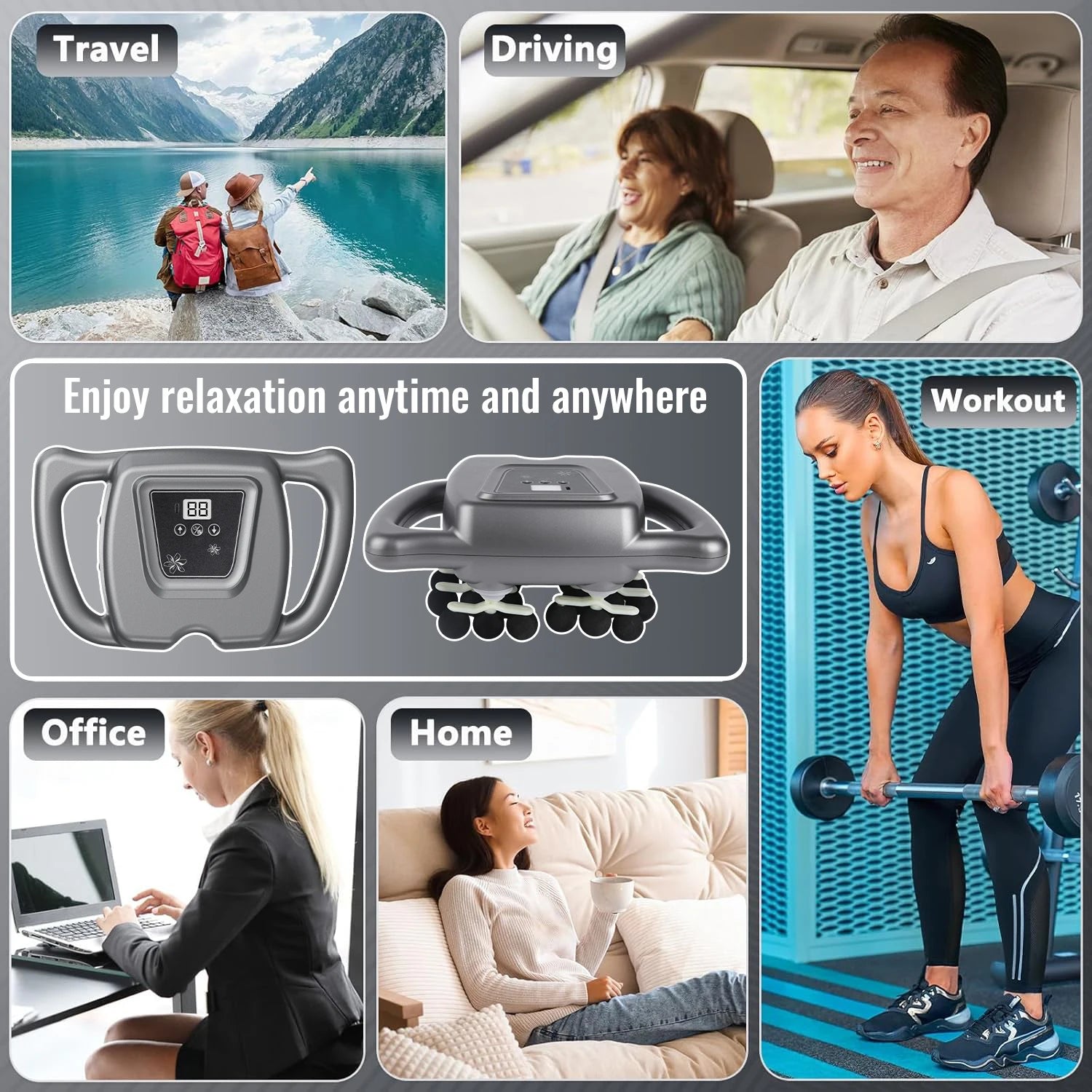 Masseur Musculaire Profond Signature – Technologie de Relaxation Intense
