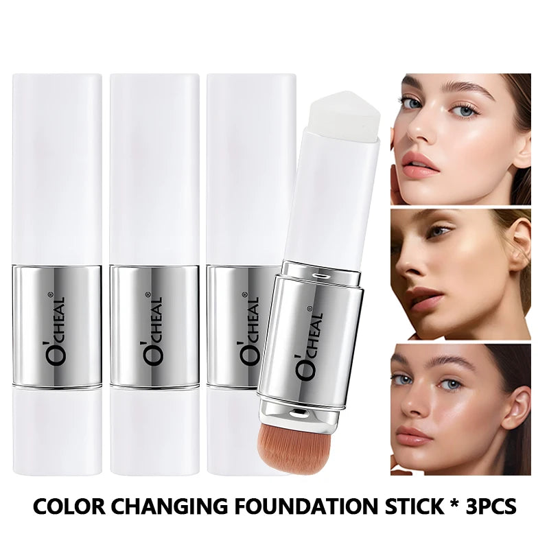 💎 Fond de Teint Stick Premium Caméléon – Haute Couvrance, Fini Mat Naturel & Teint Parfait