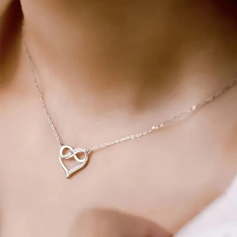 Collier Cœur Infini Signature