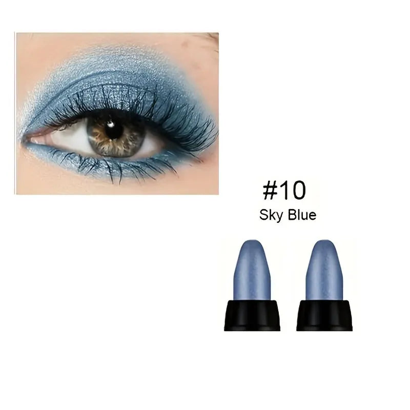 Eyeliner Pailleté Waterproof -16 Couleurs Longue Tenue