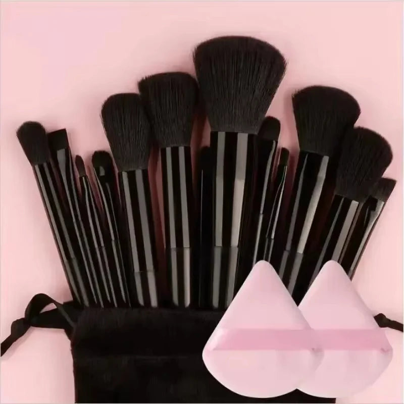 Kit de 13 Pinceaux de Maquillage Professionnelle - Application Parfaite