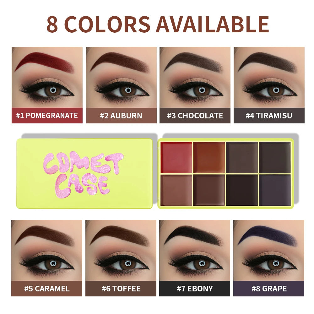 Éclat Paris™ – Palette Visage & Regard 4-en-1 | Fini Satiné • Longue Tenue • Haute Pigmentation