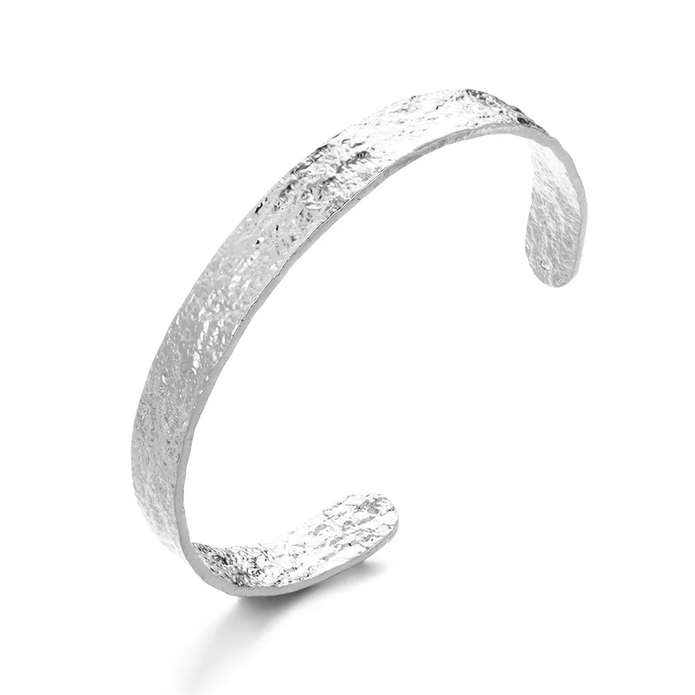 Jonc Impérial – Bracelet Doré Femme en Acier Inoxydable