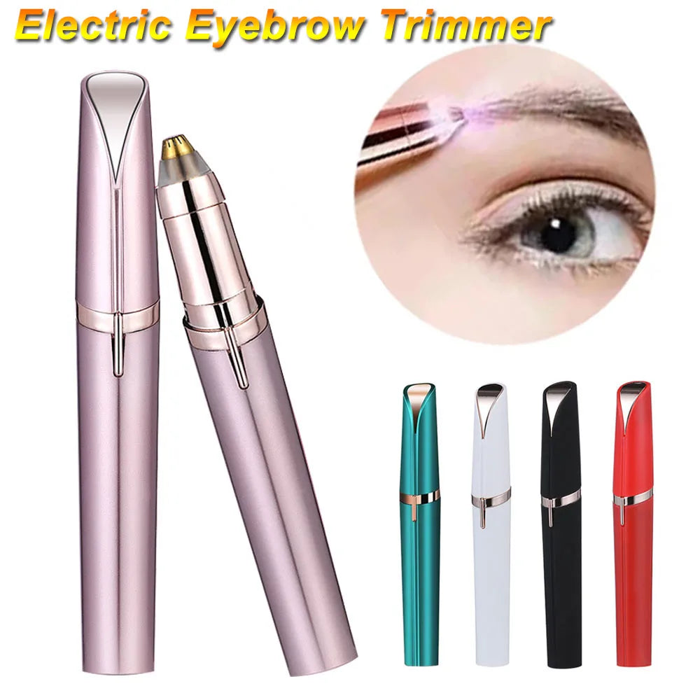 ✨ BrowGlow Pro™ – Tondeuse Électrique de Précision pour Sourcils