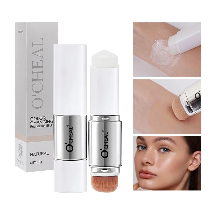 💎 Fond de Teint Stick Premium Caméléon – Haute Couvrance, Fini Mat Naturel & Teint Parfait