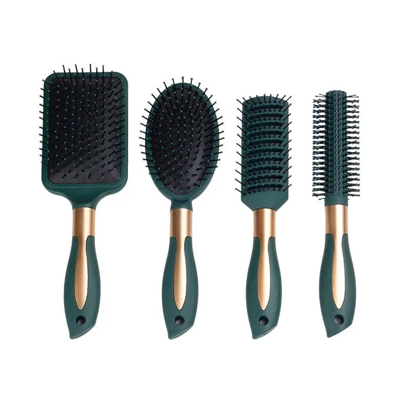 Brosse De Massage Pour Cuir Chevelu - Stimule et Démele en Douceur
