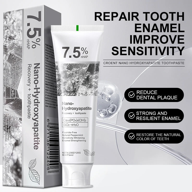 * Dentifrice Soin Expert à la Nano-Hydroxyapatite 7,5 %