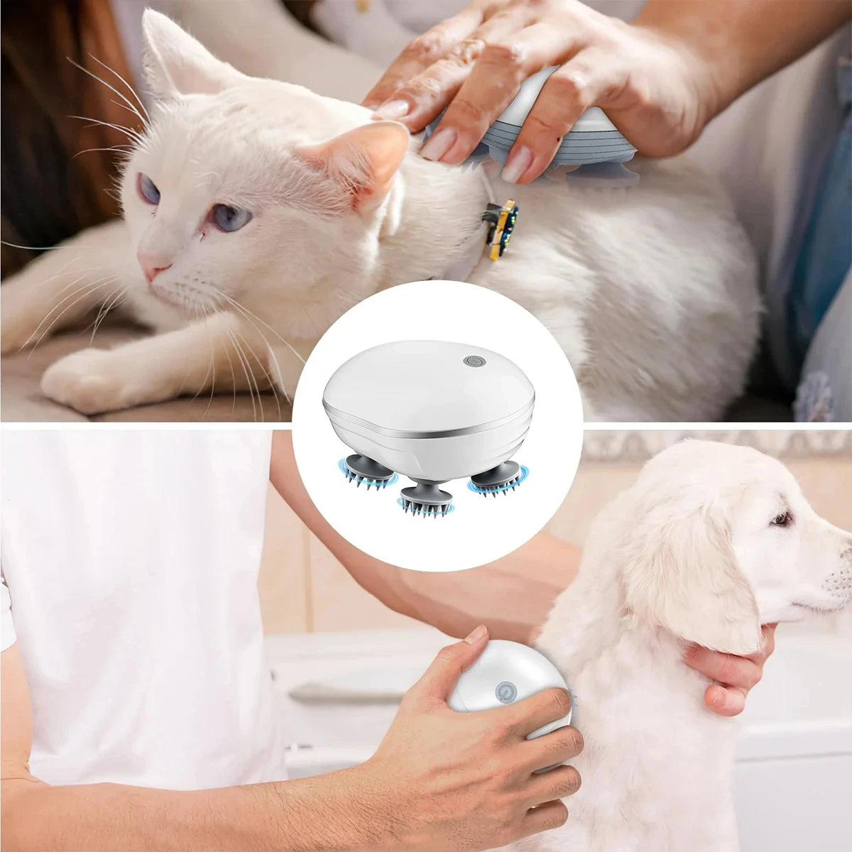 Élite Scalp™ – Masseur Crânien Premium à Massage Profond