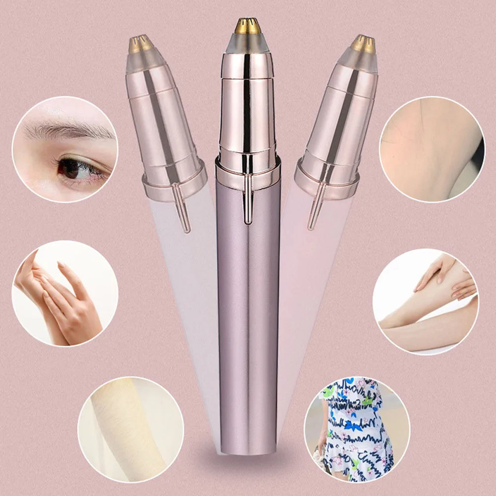 ✨ BrowGlow Pro™ – Tondeuse Électrique de Précision pour Sourcils