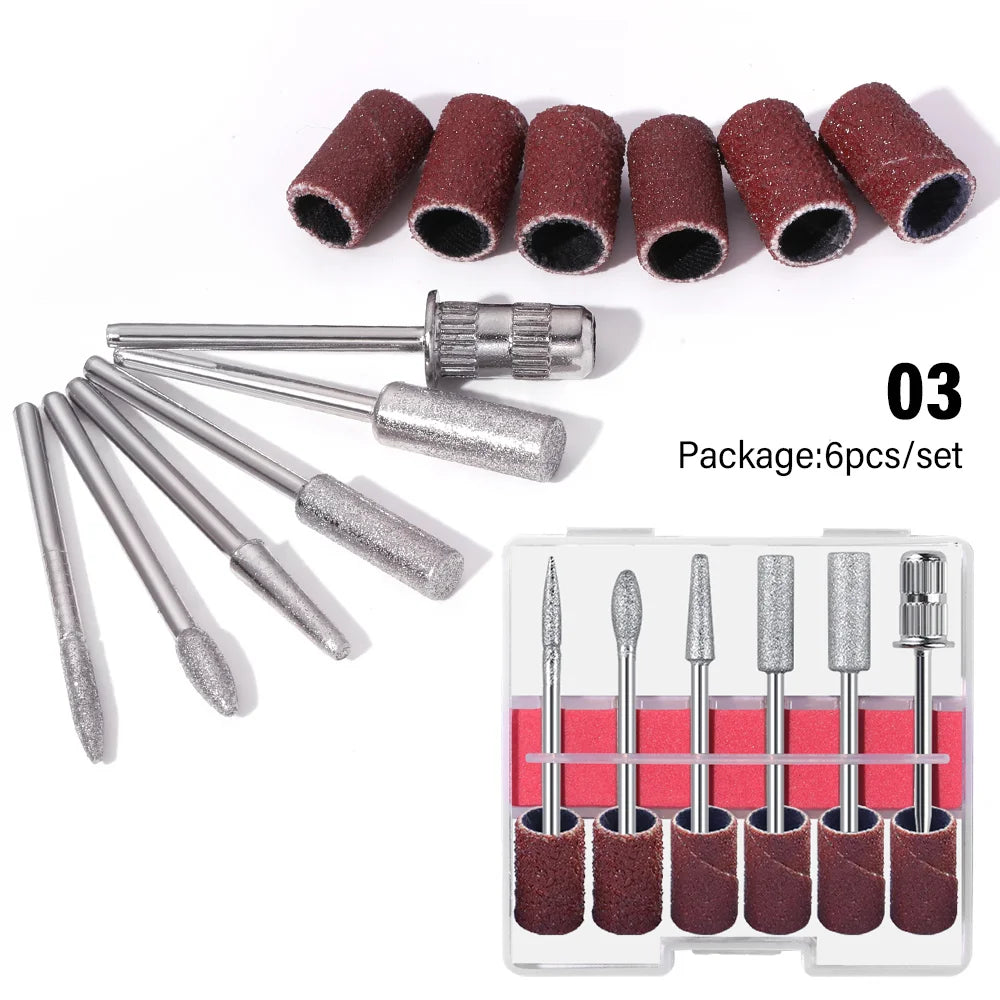 Kit Ponceuse Électrique Professionnelle pour Ongles – Coffret Complet Manucure & Pédicure