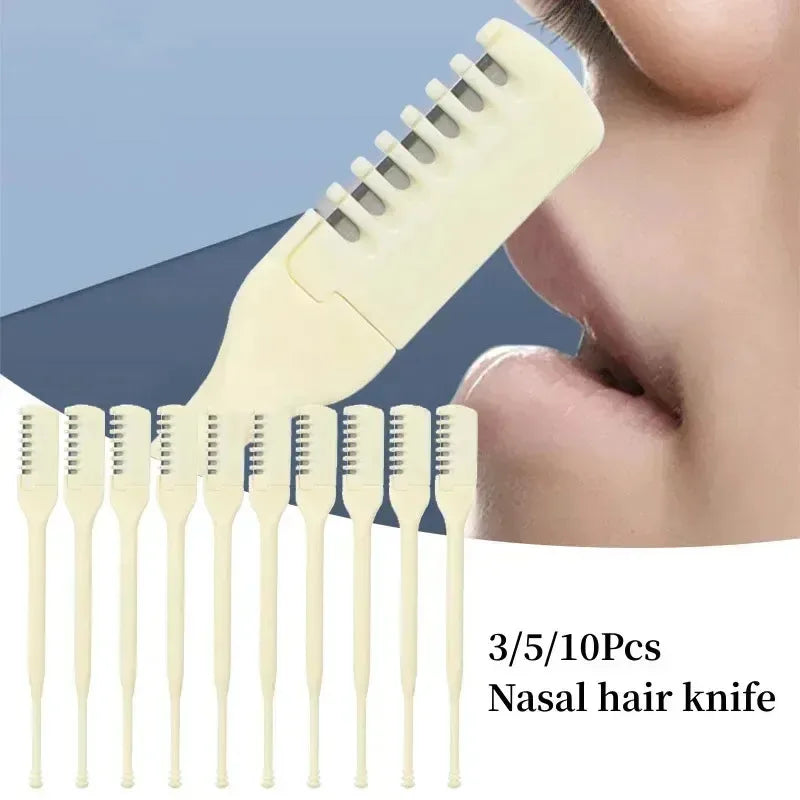 ✨ NoseTrim Pro™ – Tondeuse de Précision pour Poils du Nez & Sourcils