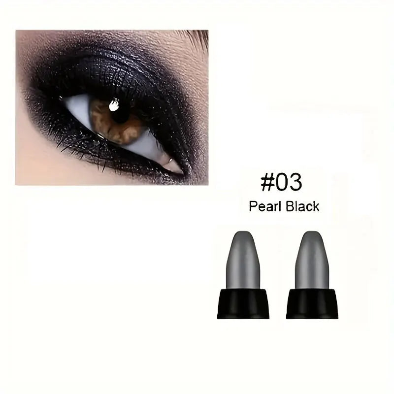 Eyeliner Pailleté Waterproof -16 Couleurs Longue Tenue