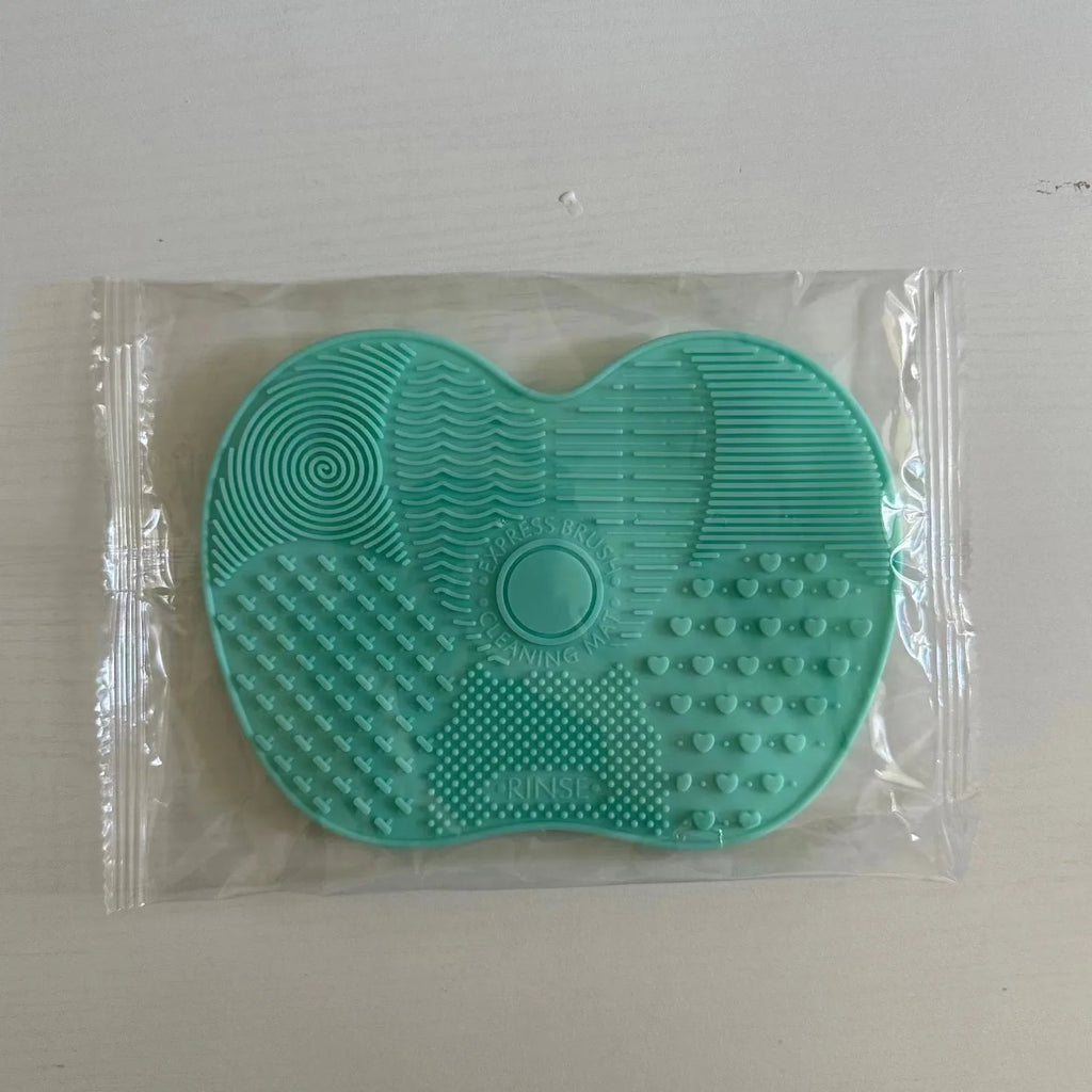 Tapis de Nettoyage en Silicone pour Pinceaux de Maquillage