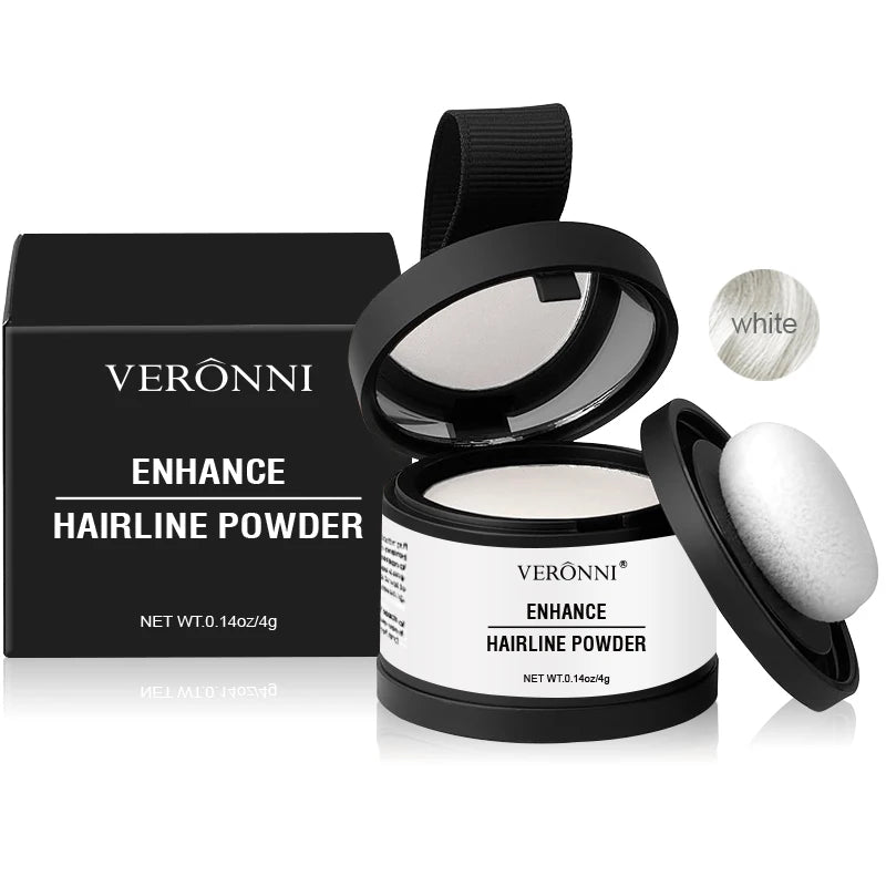 HairFill Pro™ | Poudre Correctrice Racines & Effet Chevelure Dense