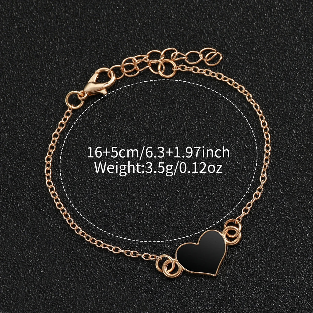 Coffret Montre Femme & Bracelet Cœur – Édition Dorée