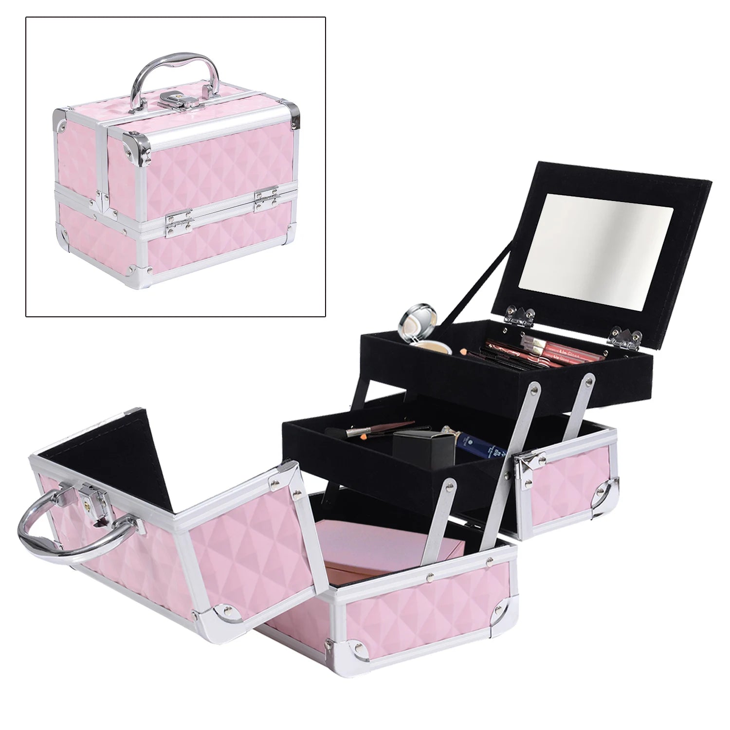 * 🌸 Mallette Beauté Premium™ – Organisateur de Maquillage Professionnel