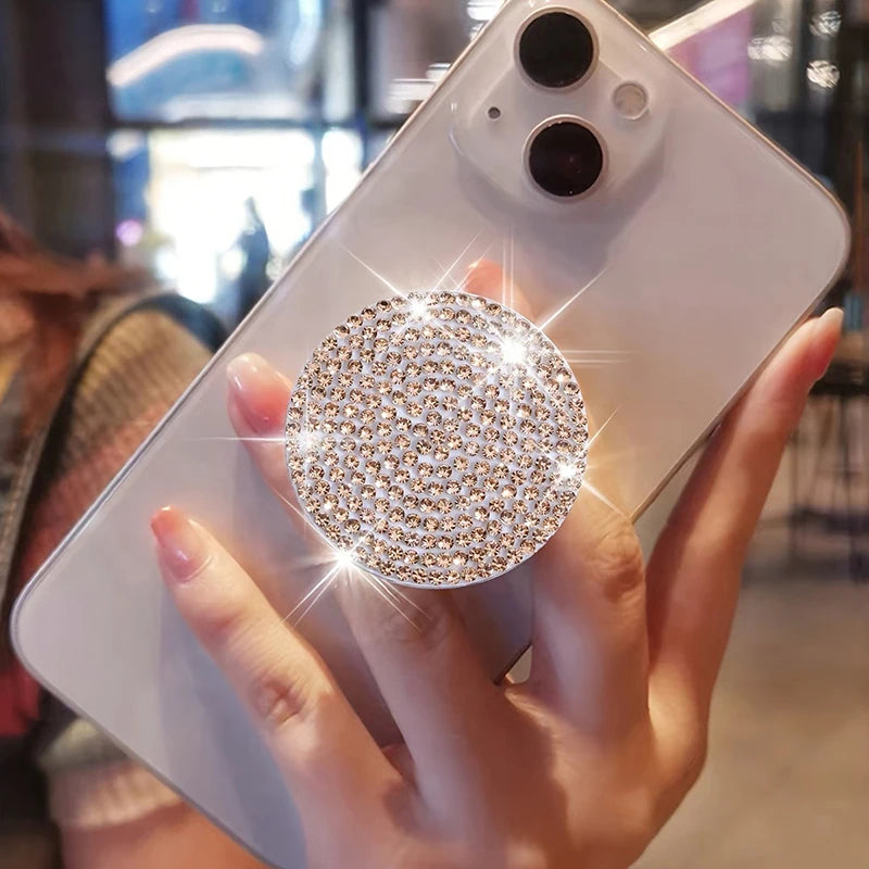 ✨ Support Téléphone Cristal Luxe™ – Pliable & Ultra Pratique 💎