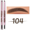 Crayon à Sourcils 2-en-1 Professionnel – 5 Teintes, Waterproof & Longue Tenue