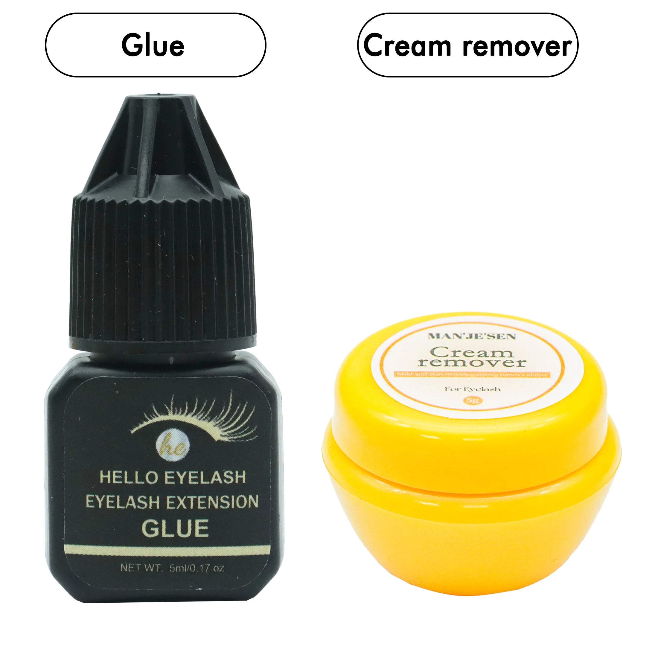 Colle Professionnelle Pour Extensions de Cils - Fixation Forte et Durable