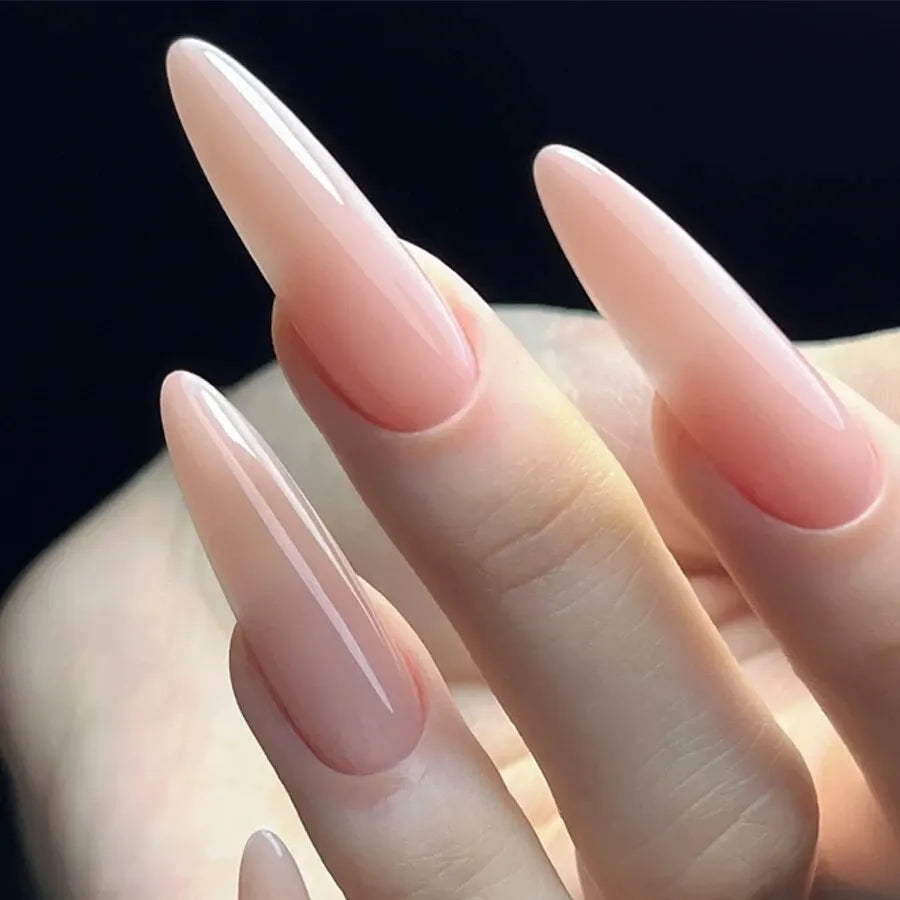 💅 Vernis Gel Nude Rose Luxe – Brillance Effet Salon & Tenue Longue Durée
