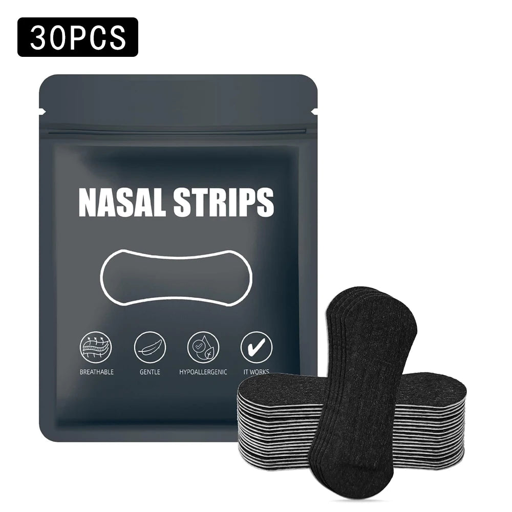 ⭐ Bandelettes Nasales Anti-Ronflement – Respiration Optimisée & Sommeil Réparateur