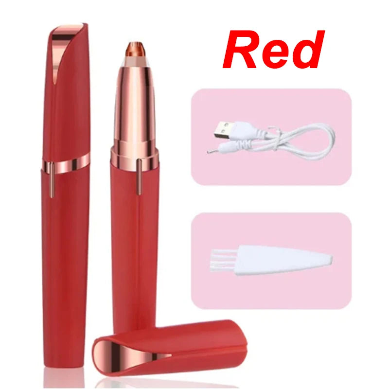 ✨ BrowGlow Pro™ – Tondeuse Électrique de Précision pour Sourcils