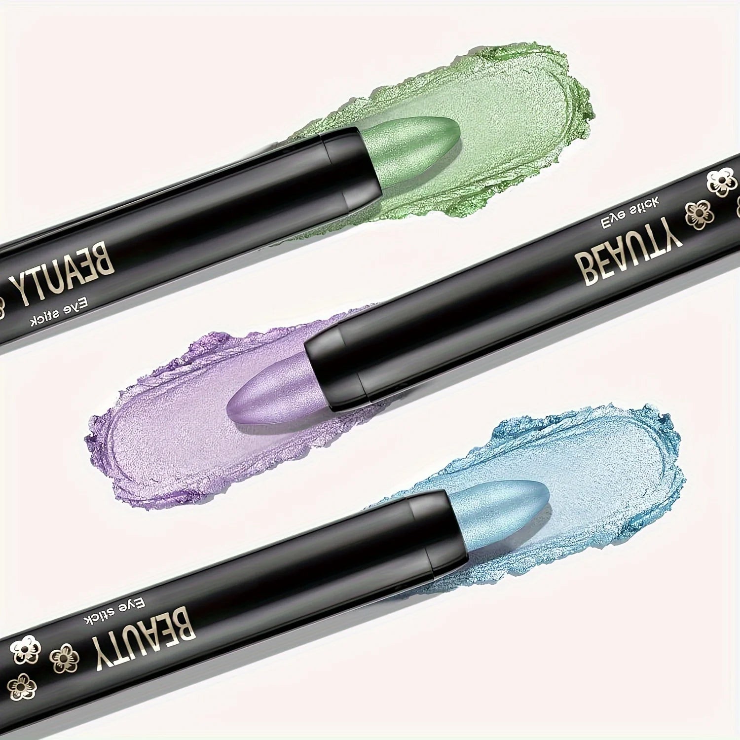 Eyeliner Pailleté Waterproof -16 Couleurs Longue Tenue