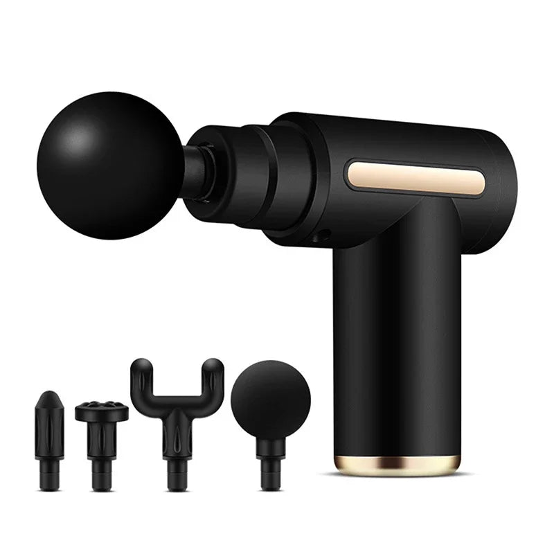 ✨ Pistolet de Massage Musculaire Rechargeable – Relaxation Profonde & Récupération Sportive