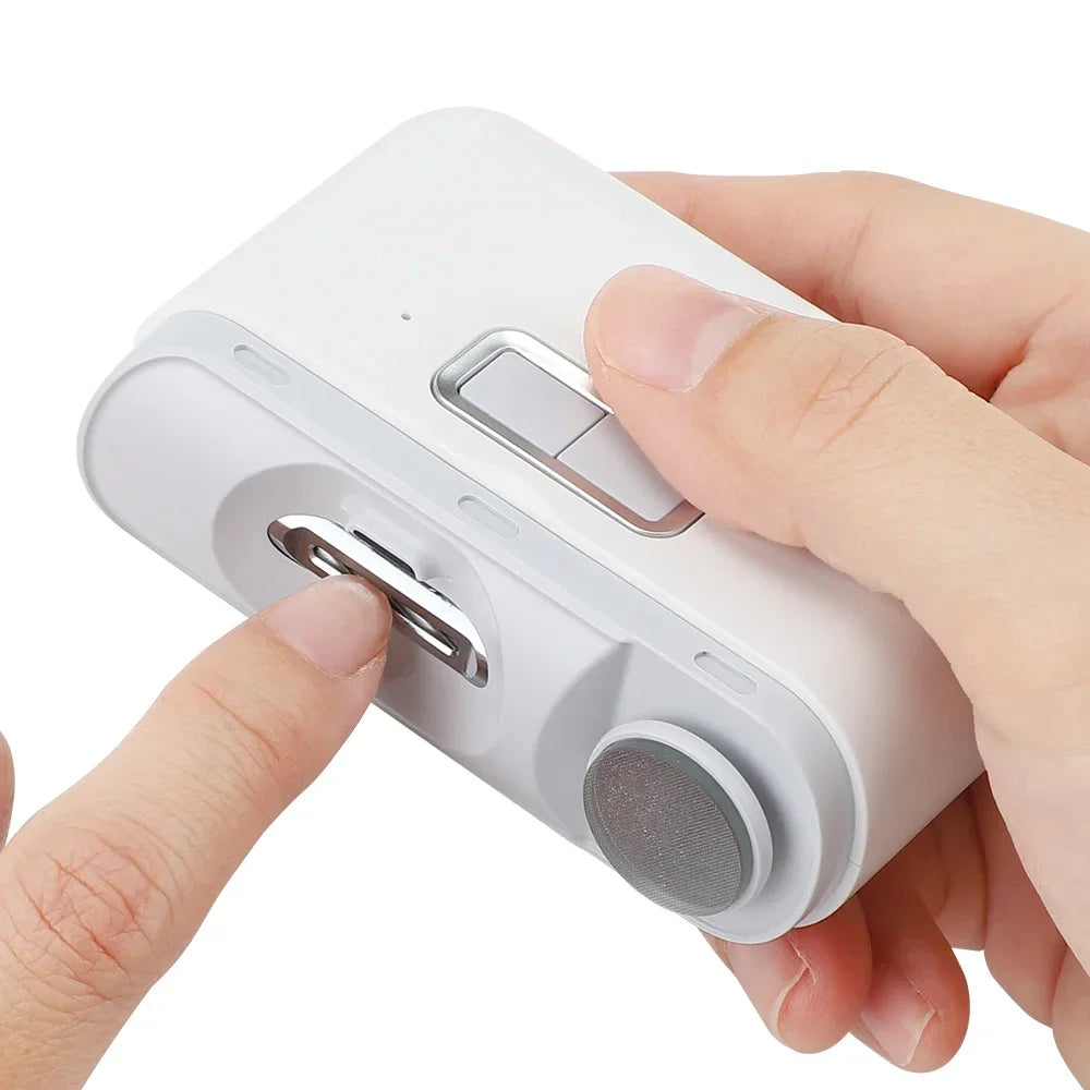 💅 Coupe-Ongles Électrique Rechargeable – Coupe Précise et Sans Effort