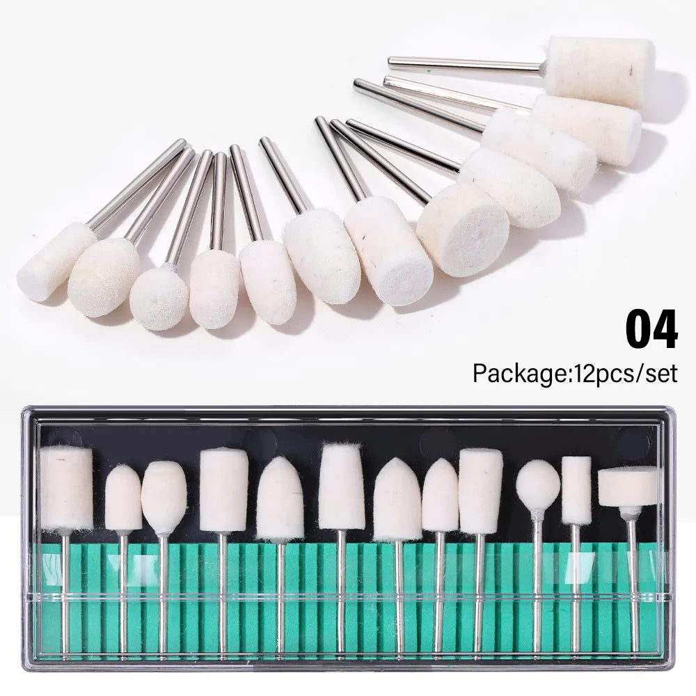 Kit Ponceuse Électrique Professionnelle pour Ongles – Coffret Complet Manucure & Pédicure