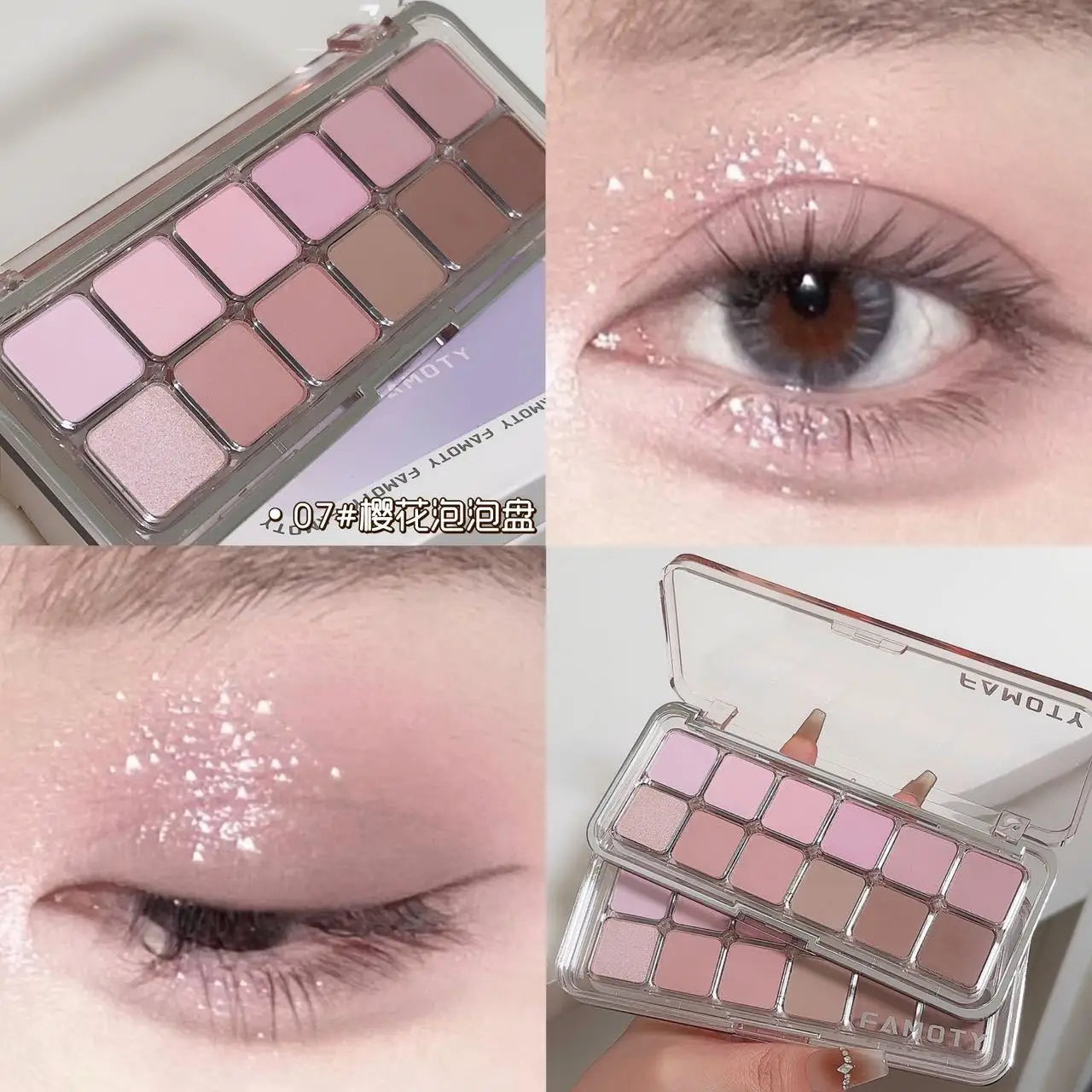 Palette Signature Nude 12 Couleurs – Fards à Paupières Velours Longue Tenue