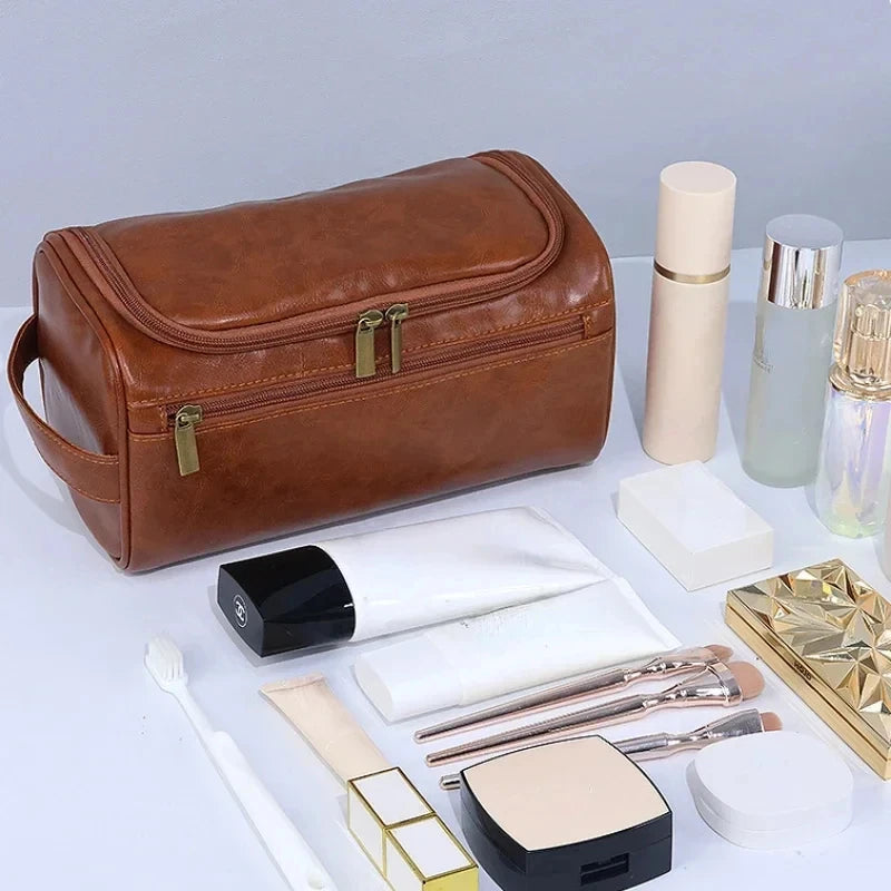 ✨ Trousse de Toilette & Maquillage Premium Grand Format – Organisateur de Voyage Élégant & Grande Capa