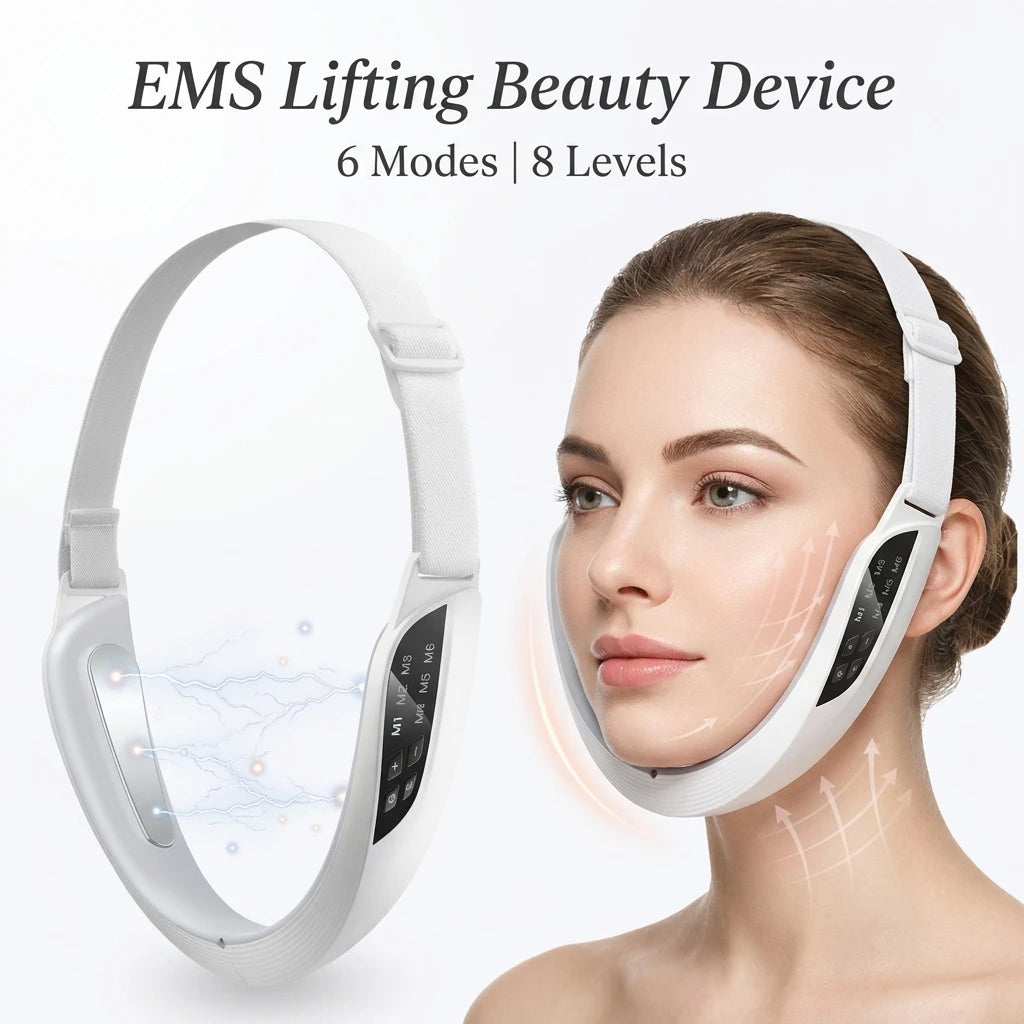 SculptLift Pro™ – Appareil Premium EMS Liftant pour le Visage | Raffermissant & Soin Haute Performance