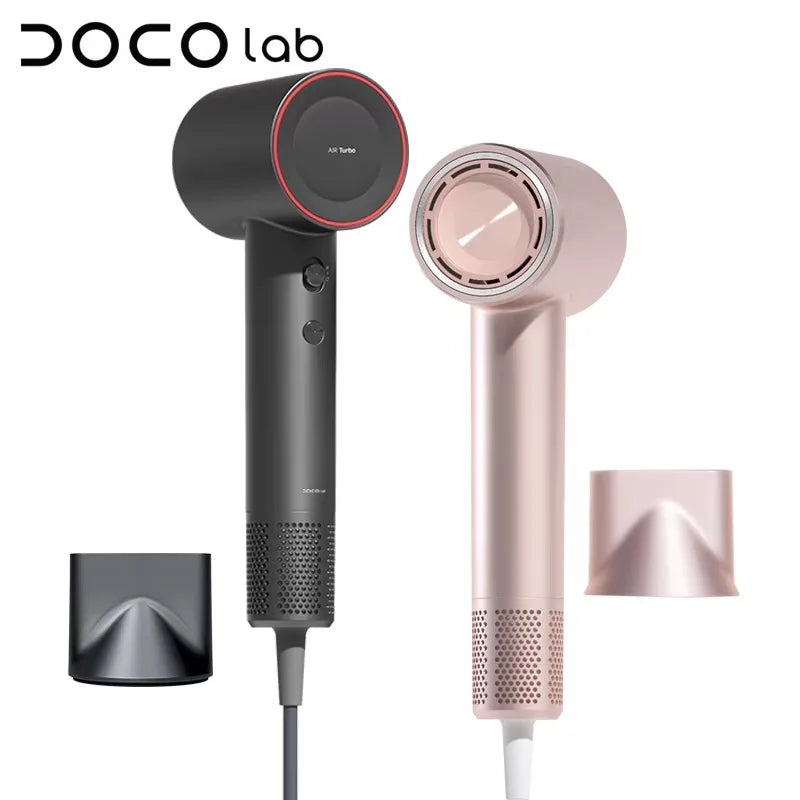 ✨ Sèche-cheveux Professionnel DOCO™ – Haute Vitesse 75 m/s | Séchage Ultra Rapide & Ions Négatifs
