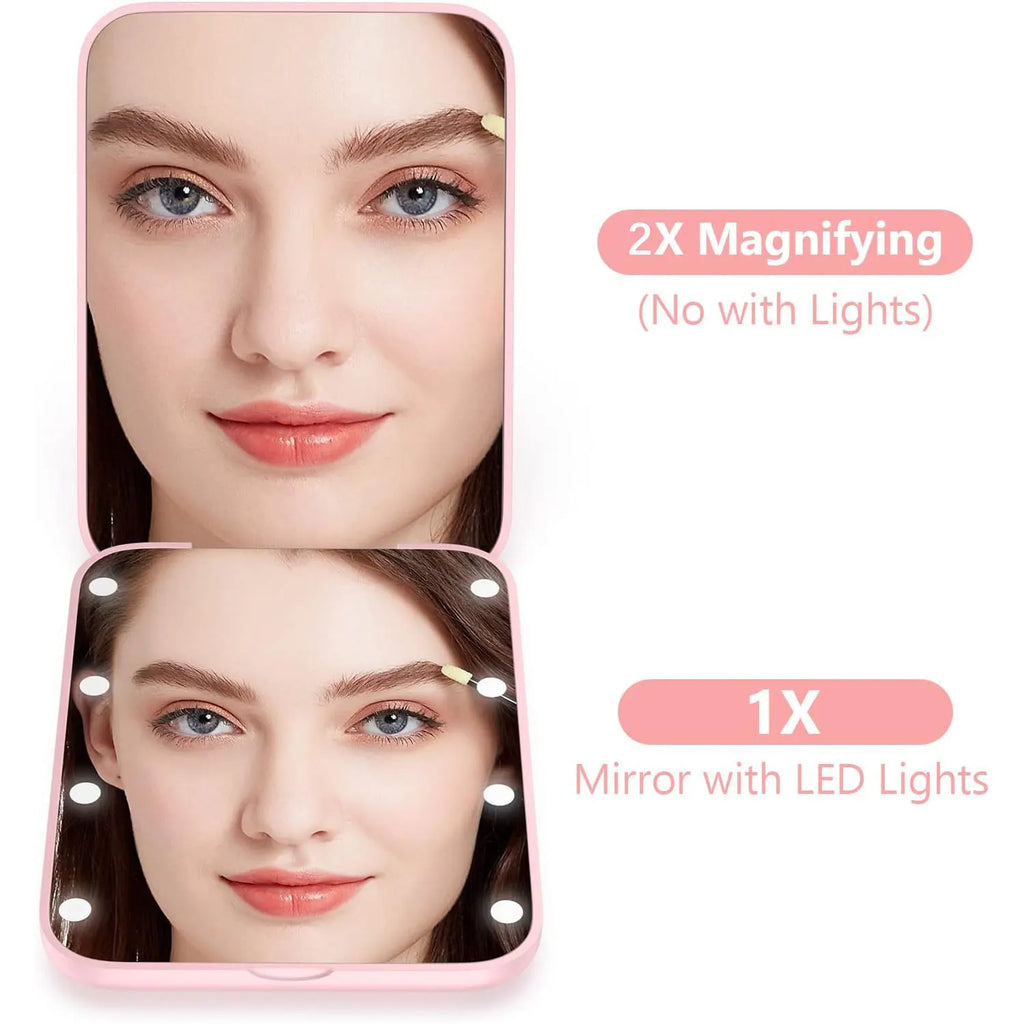 Miroir Beauté Haute Couture – Lumière LED & Finition Luxe