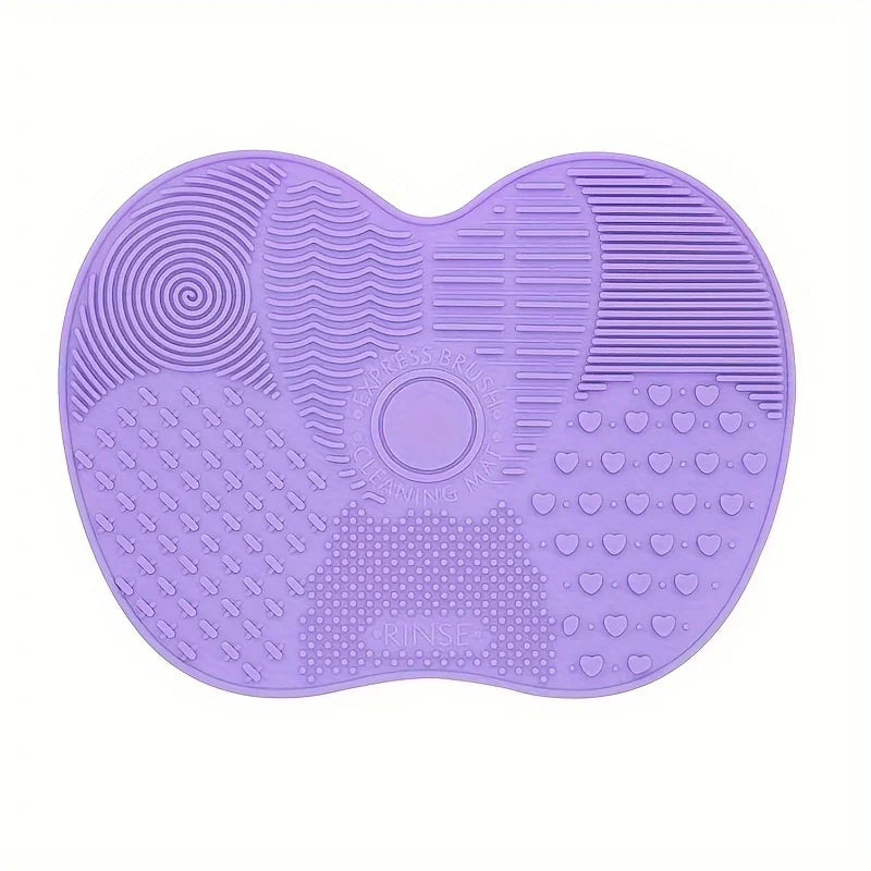 Tapis de Nettoyage en Silicone pour Pinceaux de Maquillage