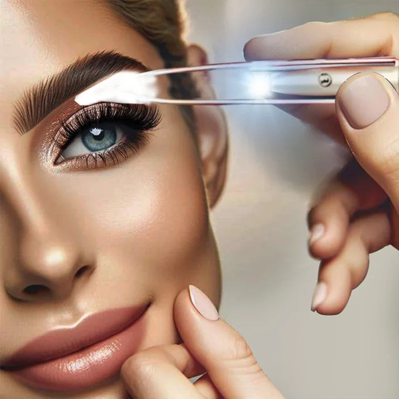 Perfect Brow™ | Pince à Épiler LED Ultra Précise