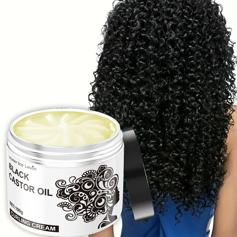 Crème Définissante pour Cheveux Bouclés Water Ice Levin – Soin Hydratant Nourrissant pour des Boucles Souples, Rebondies et Définies