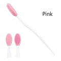 Brosse Exfoliante en Silicone pour le Visage & le Nez – Nettoyage en Profondeur des Pores et Points Noirs