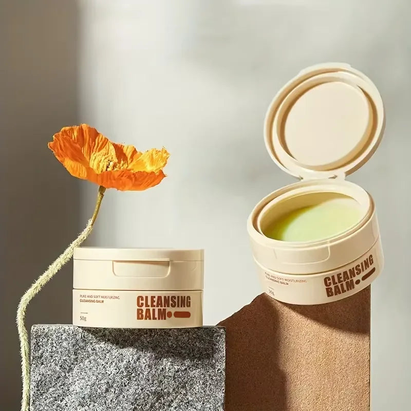 ✨ Baume Démaquillant Premium – Nettoyage Profond, Démaquillage Doux & Hydratation Intense du Visage 🌿