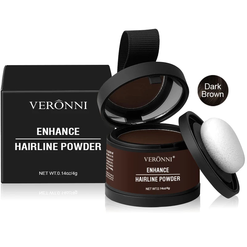 HairFill Pro™ | Poudre Correctrice Racines & Effet Chevelure Dense