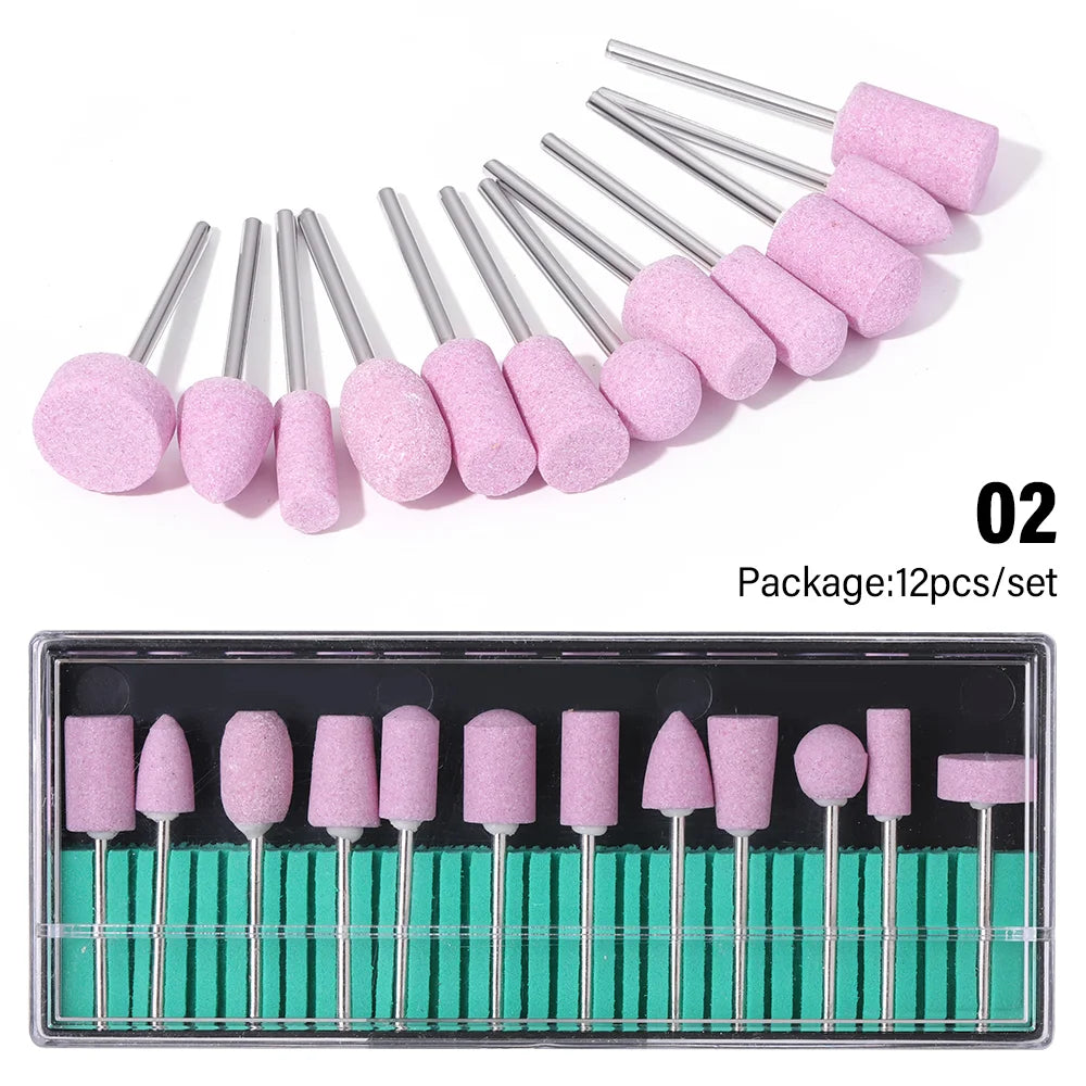 Kit Ponceuse Électrique Professionnelle pour Ongles – Coffret Complet Manucure & Pédicure
